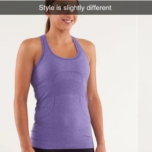Lululemon Run: Swiftly Tech Racerback Bruised Berry